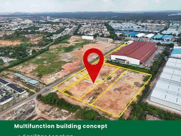 launching Gudang workshop pabrik 540 M2 Cemara Industrial Batam centre