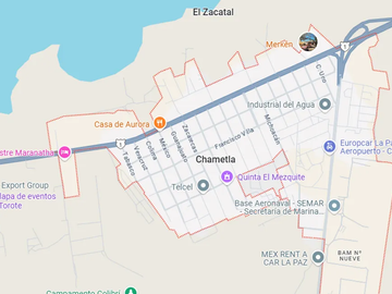 Casa ubicada en colonia Chametla, Baja California Sur. Con 4 recamaras y 479m2. Muy cerca del Aeropuerto Internacional La Paz