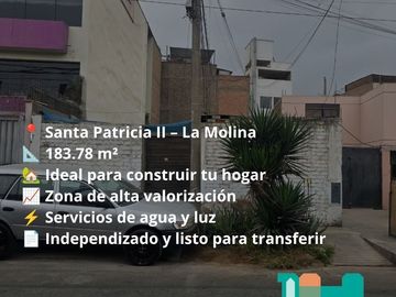 VENTA - TERRENO - SANTA PATRIA II