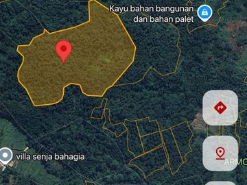 Tanah SHM Sibanteng Bogor Luas 40500 M2 Cocok Buat Villa dan Daerah Wisata