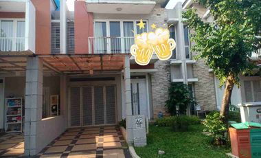 disewakan rumah semi furnished di cluster palm Summarecon bekasi