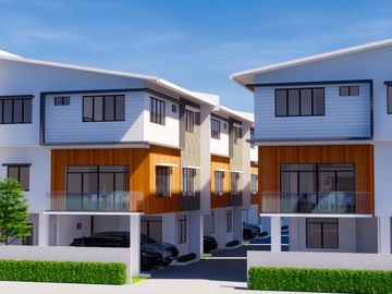 For Sale Single Attached Townhouse with 2 Car Garage Located in Holy Spirit Quezon City RAS