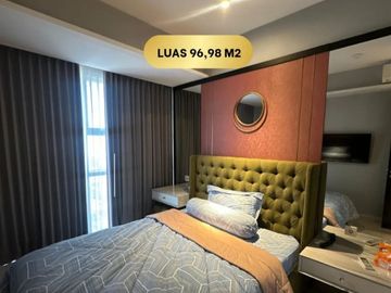 Apartemen One Icon Full Furnished 3 Bedroom Connect Tunjungan Plaza
