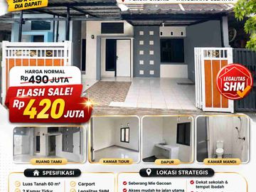 FLASH SALE RUMAH SHM DI TANGSEL — CUMA Rp420 JUTA