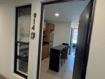 Departamento Nuevo Amueblado de Lujo Renta | Decorado Profesional con Granito Negro | Torre Patriota