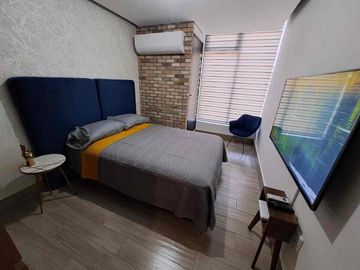Departamento Nuevo Amueblado de Lujo Renta | Decorado Profesional con Granito Negro | Torre Patriota