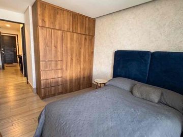 Departamento Nuevo Amueblado de Lujo Renta | Decorado Profesional con Granito Negro | Torre Patriota