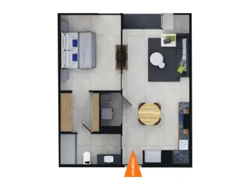Departamento en Preventa | 61.51 m² | 1 Recámara | 1 Baño | Atemajac