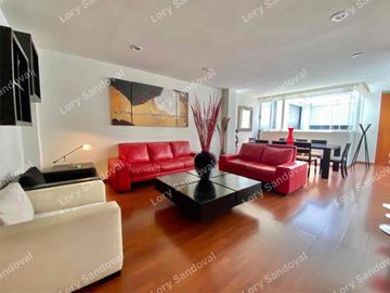 BONITO DEPARTAMENTO AMUEBLADO EN RENTA POLANCO SÚPER UBICACIÓN