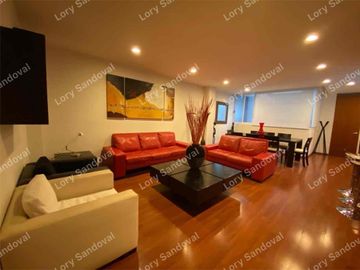 BONITO DEPARTAMENTO AMUEBLADO EN RENTA POLANCO SÚPER UBICACIÓN