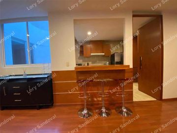 BONITO DEPARTAMENTO AMUEBLADO EN RENTA POLANCO SÚPER UBICACIÓN