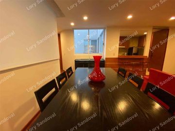 BONITO DEPARTAMENTO AMUEBLADO EN RENTA POLANCO SÚPER UBICACIÓN