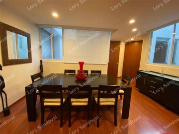 BONITO DEPARTAMENTO AMUEBLADO EN RENTA POLANCO SÚPER UBICACIÓN