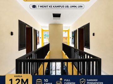 Kost 10 Kamar Full AC Merjosari Malang – Lokasi Favorit Mahasiswa