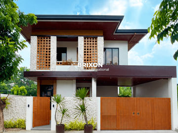 House for Sale in San Fernando Pampanga: ₱25M Fully Funished Modern Tropical Gated Pool Villa