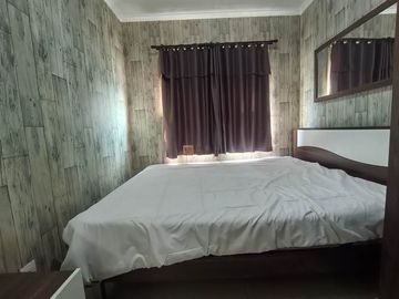 1BR Madison Park Interior Scandinavian Minimalis Dekat Central Park, Siap Huni