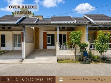 Rumah OVER KREDIT 49JT dkt Stasiun KRL di Kalisuren Tajurhalang Bogor