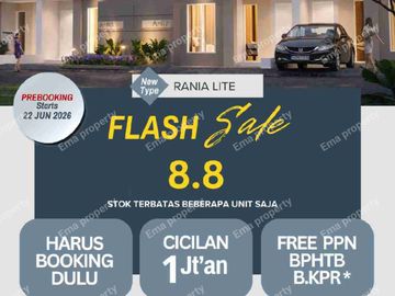 New minimalis tanpa DP .. rumah di Maharaja Residence Menganti Gresik