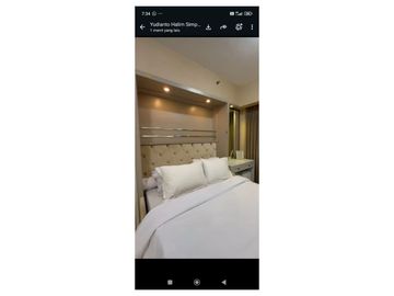 disewakan harian apartemen benson studio full furnish cantik view city+ pool