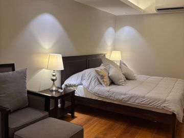 Fully Furnished 3-Bedroom Residential for Lease Rent in Palm Village Makati City