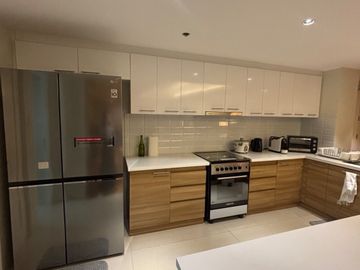 Fully Furnished 3-Bedroom Residential for Lease Rent in Palm Village Makati City