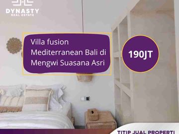 🏡 FOR RENT – Villa Mediterania Full Furnished di Mengwi