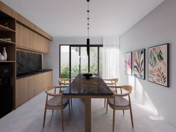 Modern Tropical Villa Dekat Canggu & Seminyak di Kerobokan Bali – Private Garden