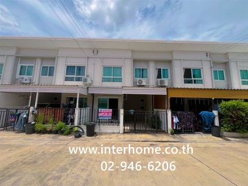 Two-story townhome, 17.8 sq.wah, J-Town Exclusive Rangsit-Khlong 1, Soi Rangsit-Nakhon Nayok 34/1, Rangsit-Nakhon Nayok Road, Thanyaburi, Pathum Thani