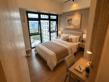 FOR SALE: 3BR 121 sqm Furnished Twin Flat Unit with Parking in The Travertine at Portico, Pasig