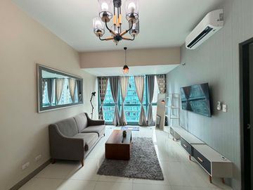 ONE UPTOWN RESIDENCE: 1BR for SALE, 55.5 sqm, Fully furnished, 1 parking, P16.9M