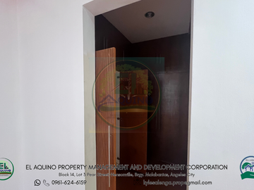 Unfurnished 3-Bedroom Townhouse with Maid's Room for Rent located Inside Secured Subdivision in Brgy. Cutcut, Angeles City