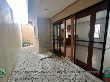 Unfurnished 3-Bedroom Townhouse with Maid's Room for Rent located Inside Secured Subdivision in Brgy. Cutcut, Angeles City