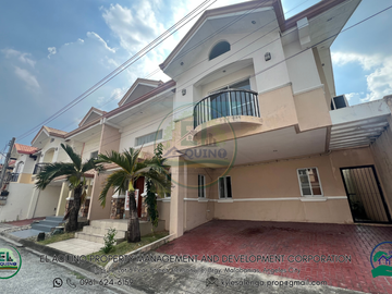 Unfurnished 3-Bedroom Townhouse with Maid's Room for Rent located Inside Secured Subdivision in Brgy. Cutcut, Angeles City