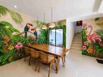 RUMAH MODERN MEWAH DI PANTAI SABA
