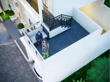 Jual Rumah Super Mewah American Style Jogja SHM dengan Kolam Renang Pribadi