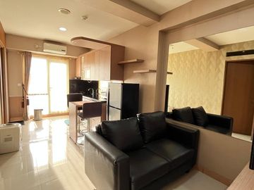 Disewakan 2BR Full Furnish Oak Tower A – Lt.12, Sky Garden & Pool, 3 Menit LRT Pulomas