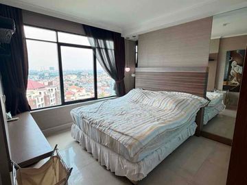 spesialis apartement hamptons park 2 bedroom good unit besar