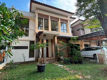 Rumah Luas Hadap Utara Siap Huni di Alam Sutera