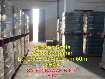 Gudang Mainroad Soeta Kodya dibawah NJOP