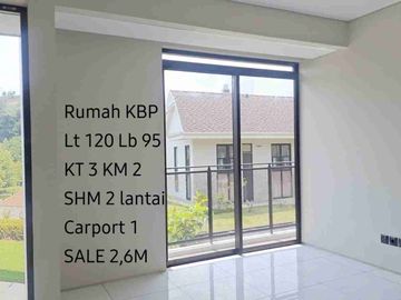 Rumah KBP dengan Harga Murah