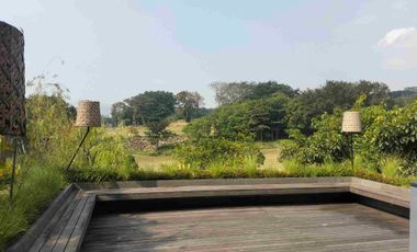 Rumah Villa Hoek Furnish Rosewood Golf View Gunung Asri Siap Huni Cocok Buat Ekspatriat