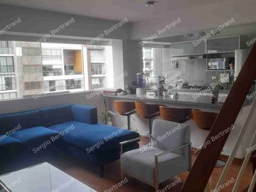 Alquilo Impecable Departamento Dúplex  2 Dormitorios ( Frente al Pentagónito) Zona A1 Chacarilla San Borja