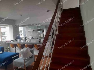 Alquilo Impecable Departamento Dúplex  2 Dormitorios ( Frente al Pentagónito) Zona A1 Chacarilla San Borja