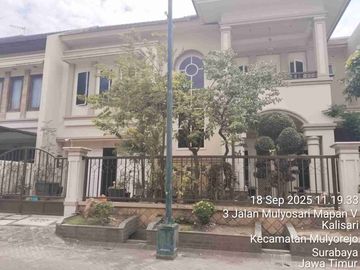 Dijual via lelang Perumahan Central park Regency Mulyosari , jl Mulyosari. Mapan V/5 Blok HA-3 , kel. Kalisari kec. Mulyorejo , Surabaya