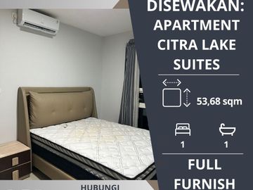 DISEWAKAN: Apartment Citra Lake Suites @Citra 6,