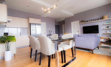 ACQUA51XXI: For Rent Fully Furnished 2.5BR Penthouse Unit with Balcony in Acqua Private Residences