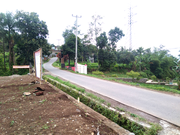 Tanah SHM Jatinangor 450 Meter ke Jl. Raya