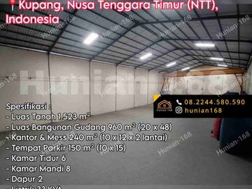 Jual Gudang Tanah Industri Pabrik Pergudangan Tenau Indah Nippon Alak Kupang Kota NTT Nusa Tenggara Timur Barat NTB NTT Indonesia
