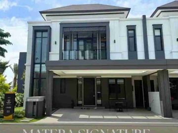 Luxury House Spacious Balcony Design Matera Signature At Gading Serpong