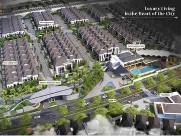 Luxury House Spacious Balcony Design Matera Signature At Gading Serpong